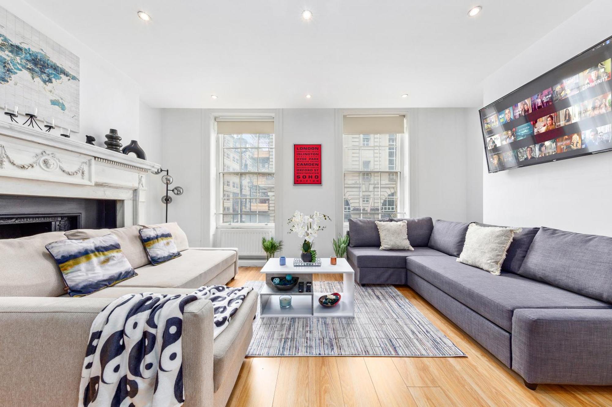 3-Bedroom Flat In London Sleeps 14 Hy1 Dış mekan fotoğraf